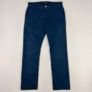 PROOF Nomad Pants Mens 34x30 Navy Blue Performance Stretch Golf Preppy Casual